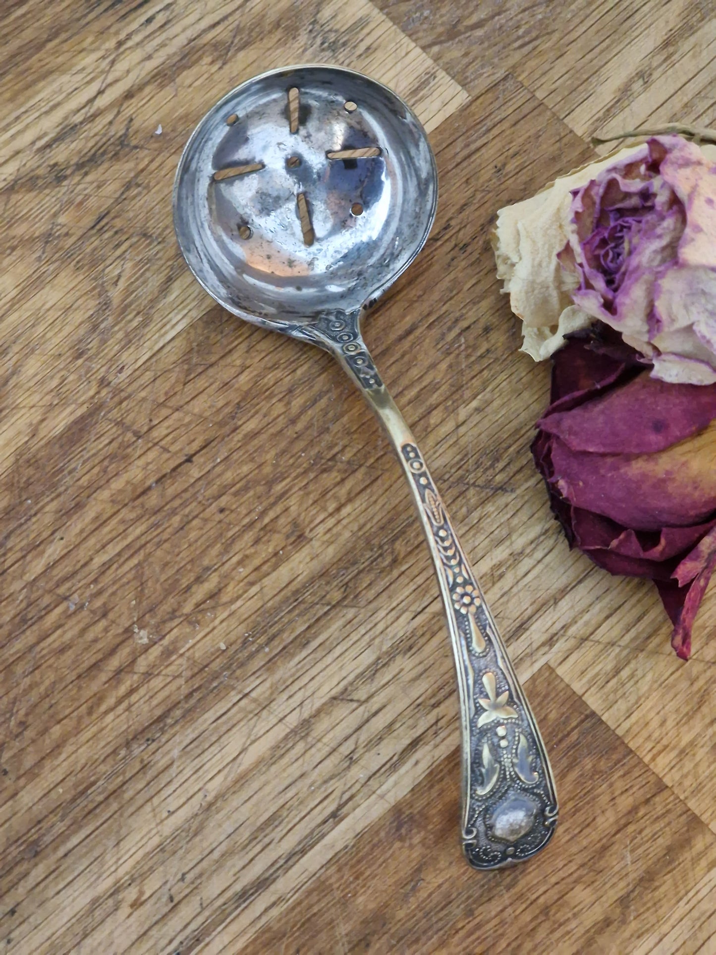 Vintage Silver Plate Sugar Sifter