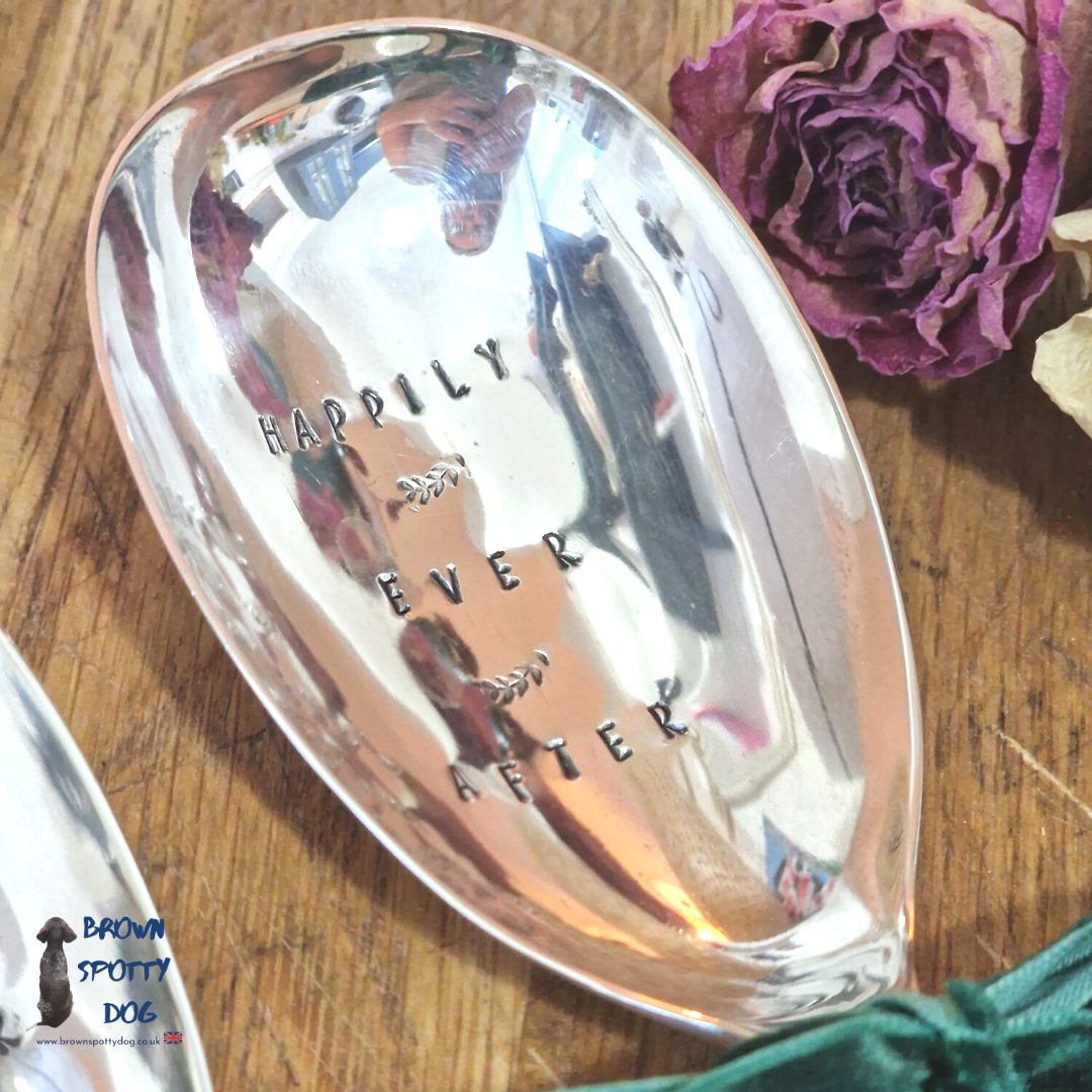 Vintage Salad Servers with a classic design