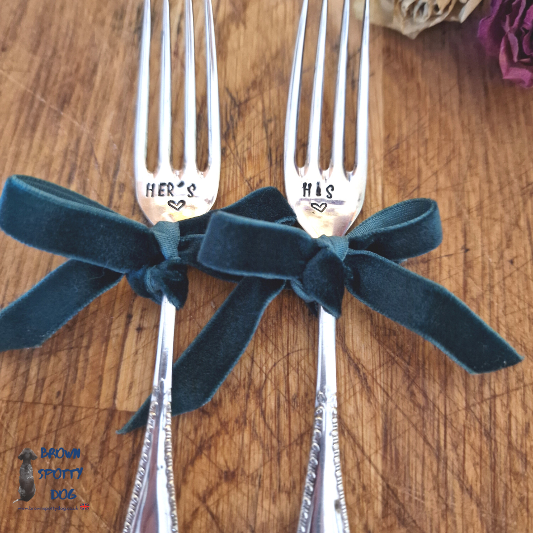 Another "His & His" Cake Fork Gift Set
