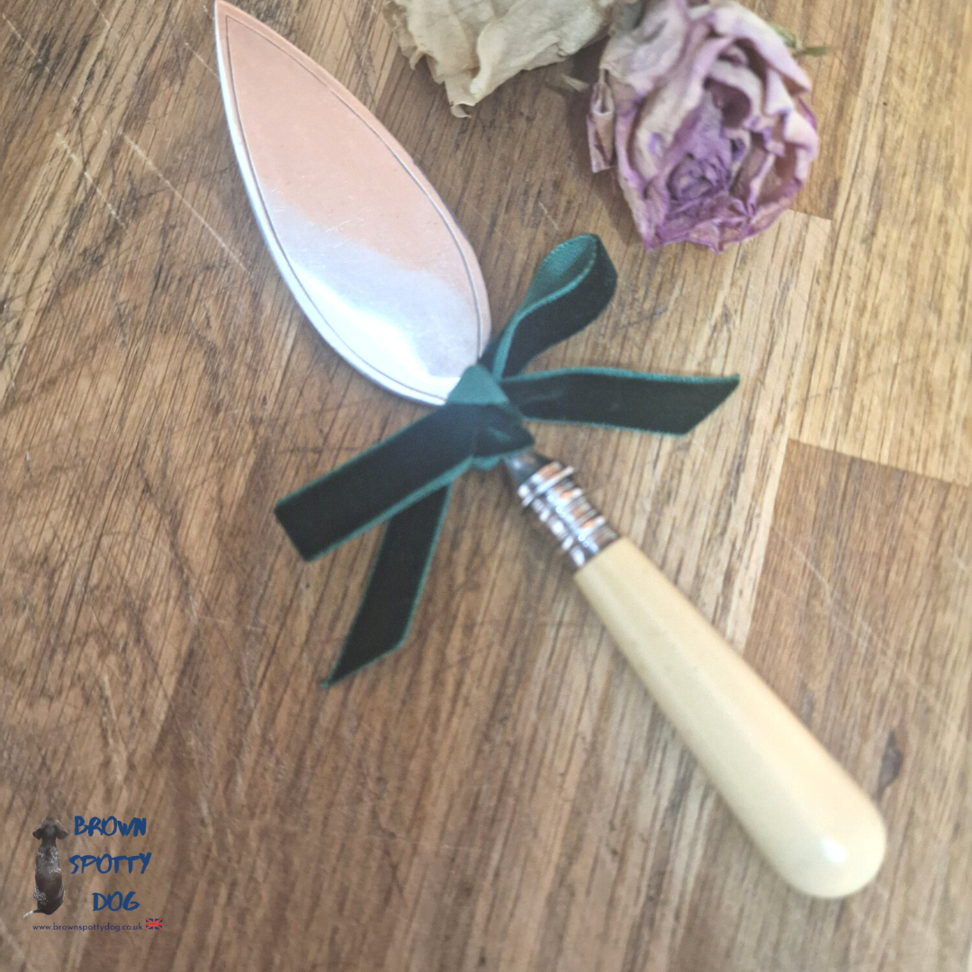 1867 Rare Delicate Vintage Dessert Slice