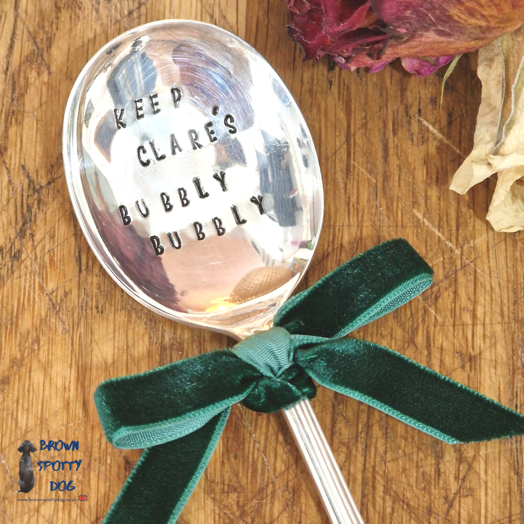 Personalise Your Own Prosecco Spoon