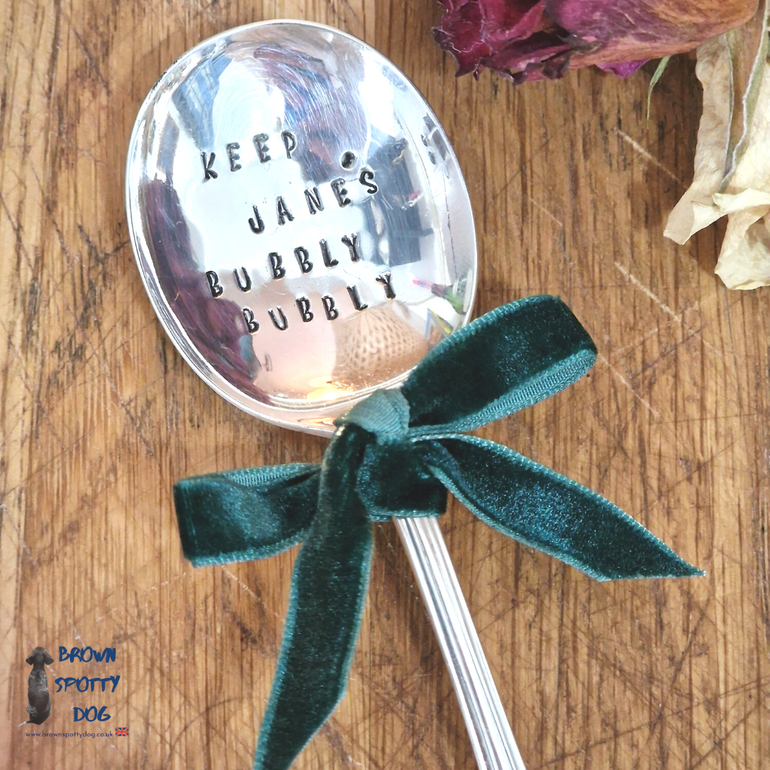 Personalise Your Own Prosecco Spoon