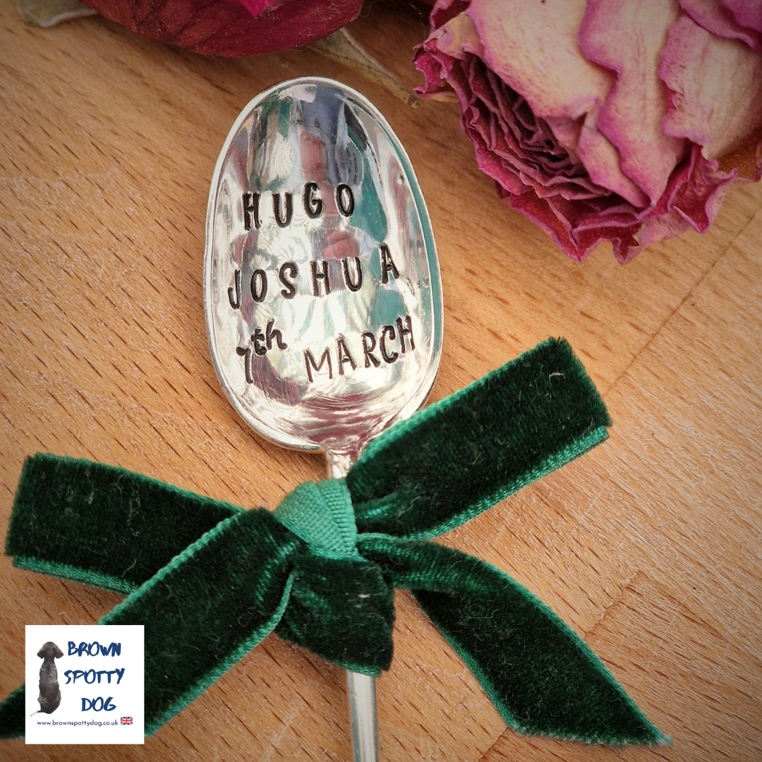 Personalise Your Own Tea Spoon Sterling Silver