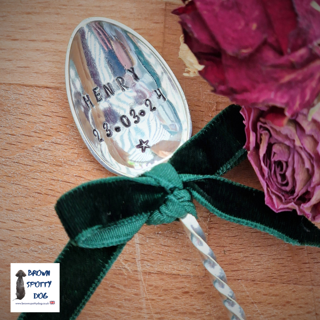 Personalise Your Own Tea Spoon Sterling Silver