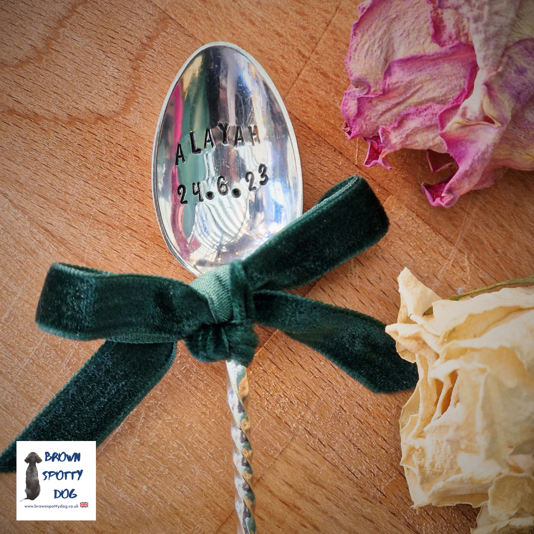 Personalise Your Own Tea Spoon Sterling Silver