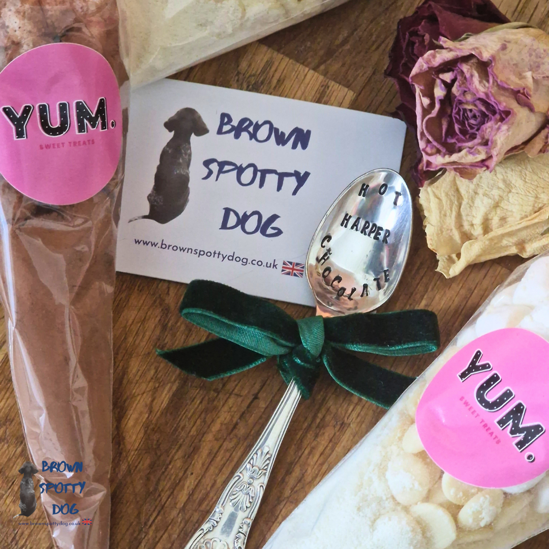 Personalise your own Christmas 'Hot Chocolate' Teaspoon.