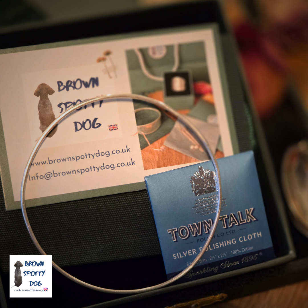 Simple Recycled Silver Bangle