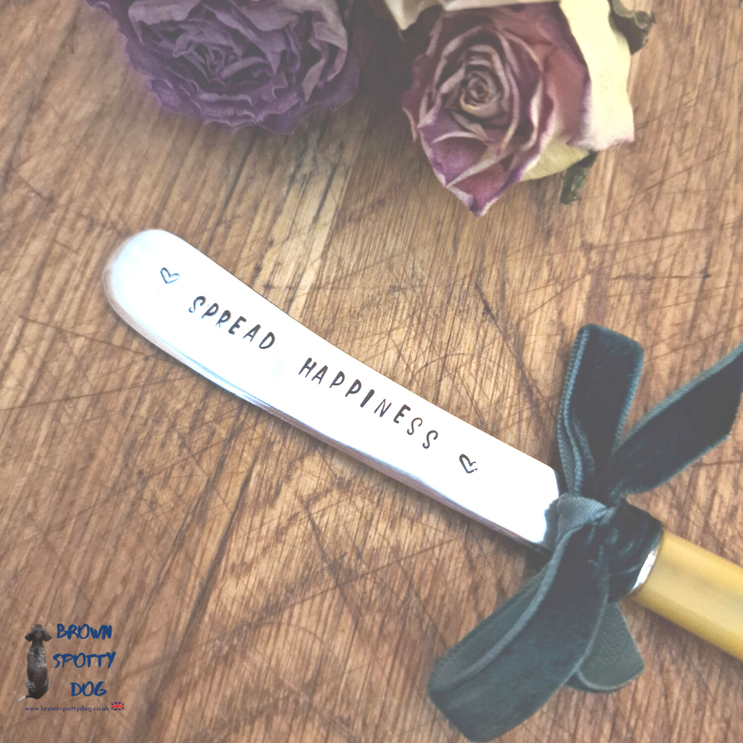 'Spread Happiness' Butter Knife
