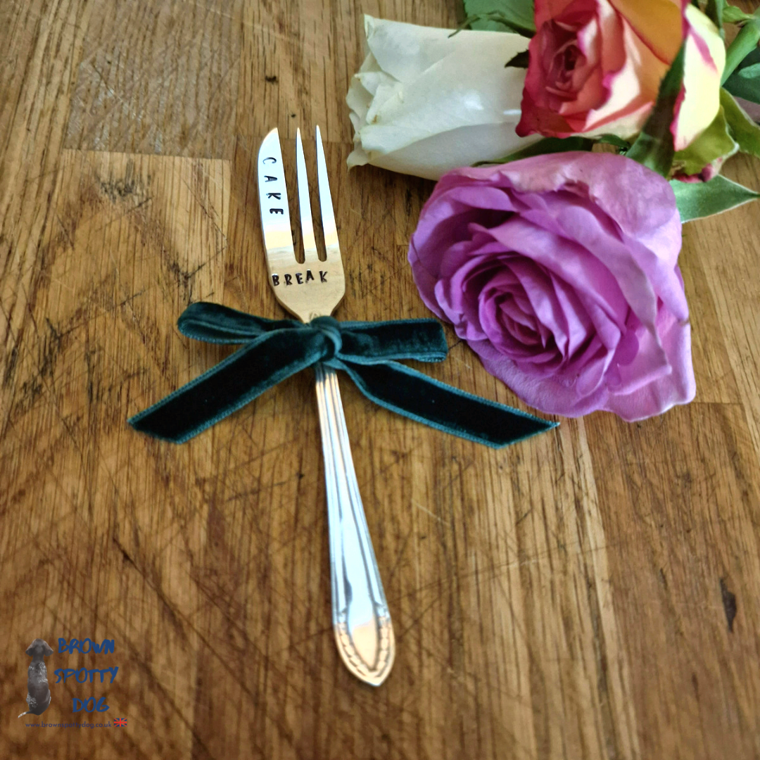 Personalise Your Own Cake Fork - 3 Tines