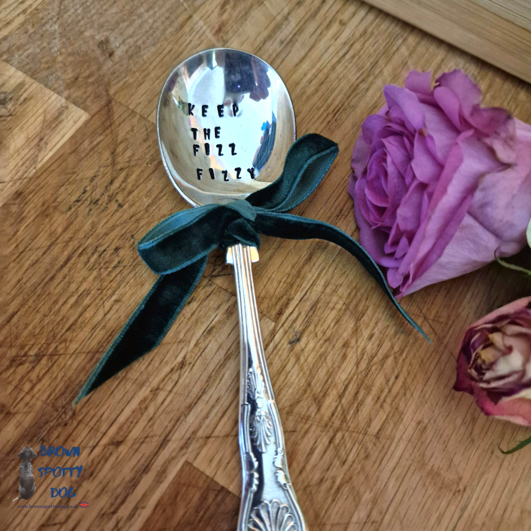 'Keep the Fizz Fizzy' Prosecco Spoon