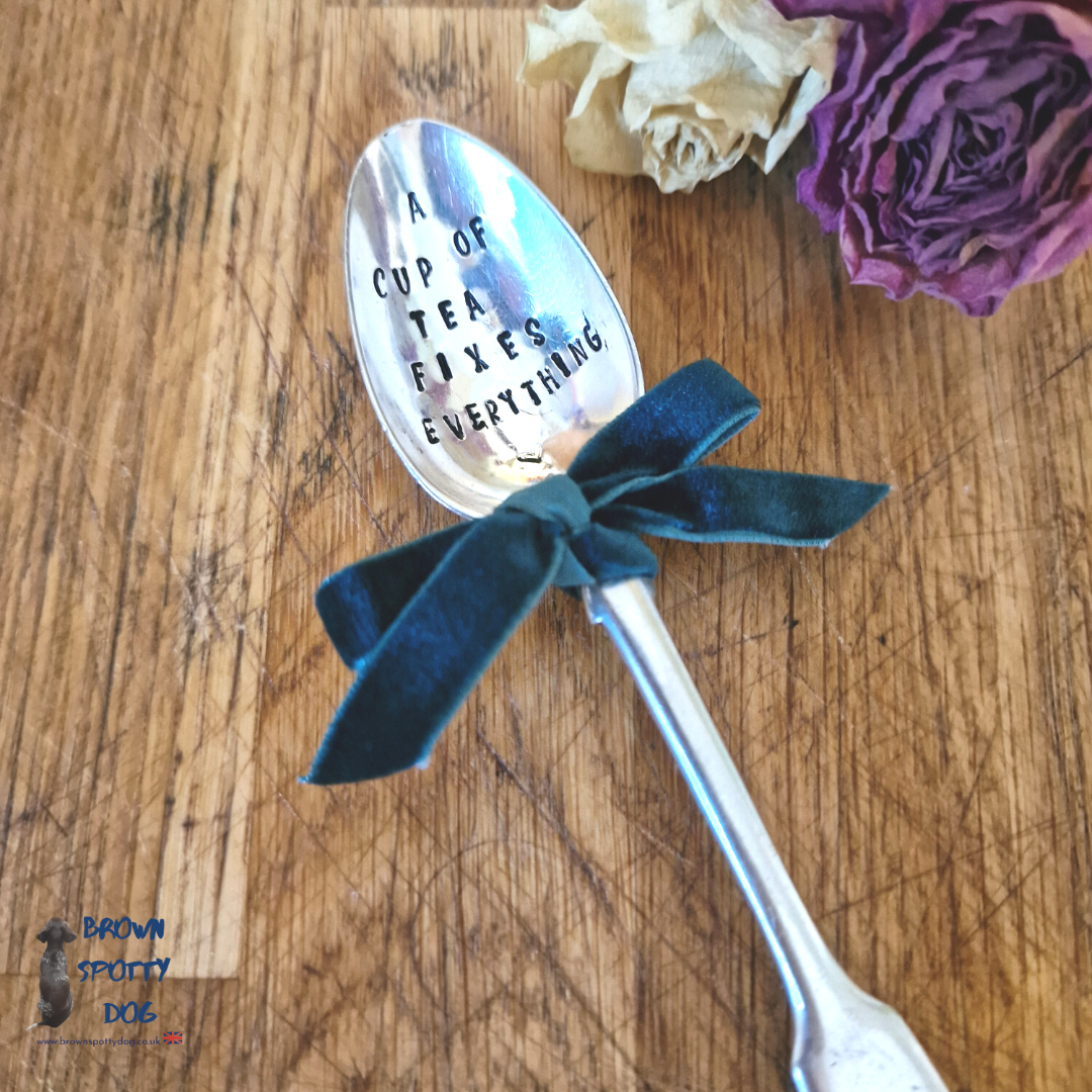 'A Cup of Tea Fixes Everything' Teaspoon.