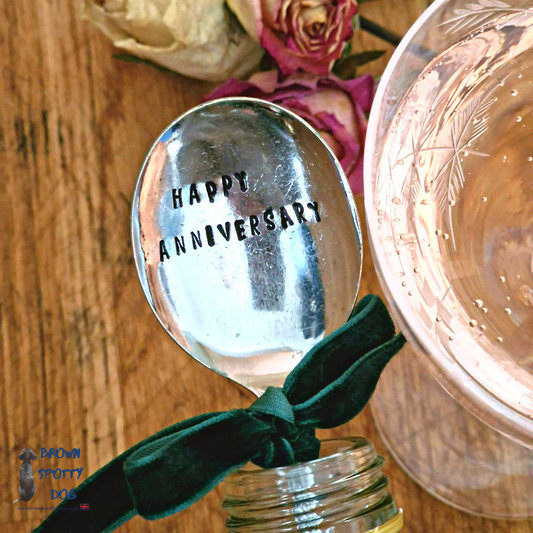 'Happy Anniversary' Prosecco Spoon