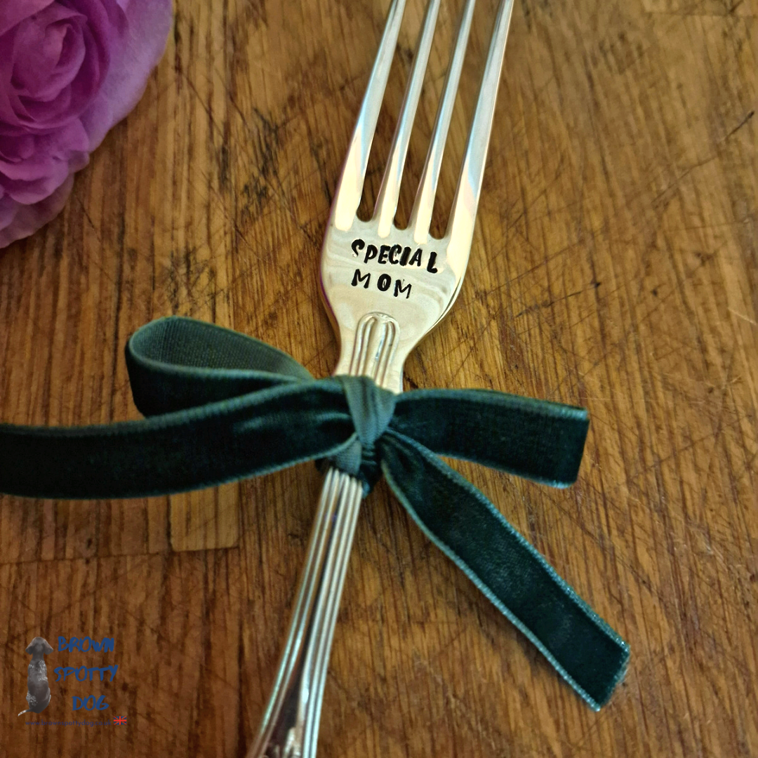 'Mum in a Million' Vintage Cake Fork