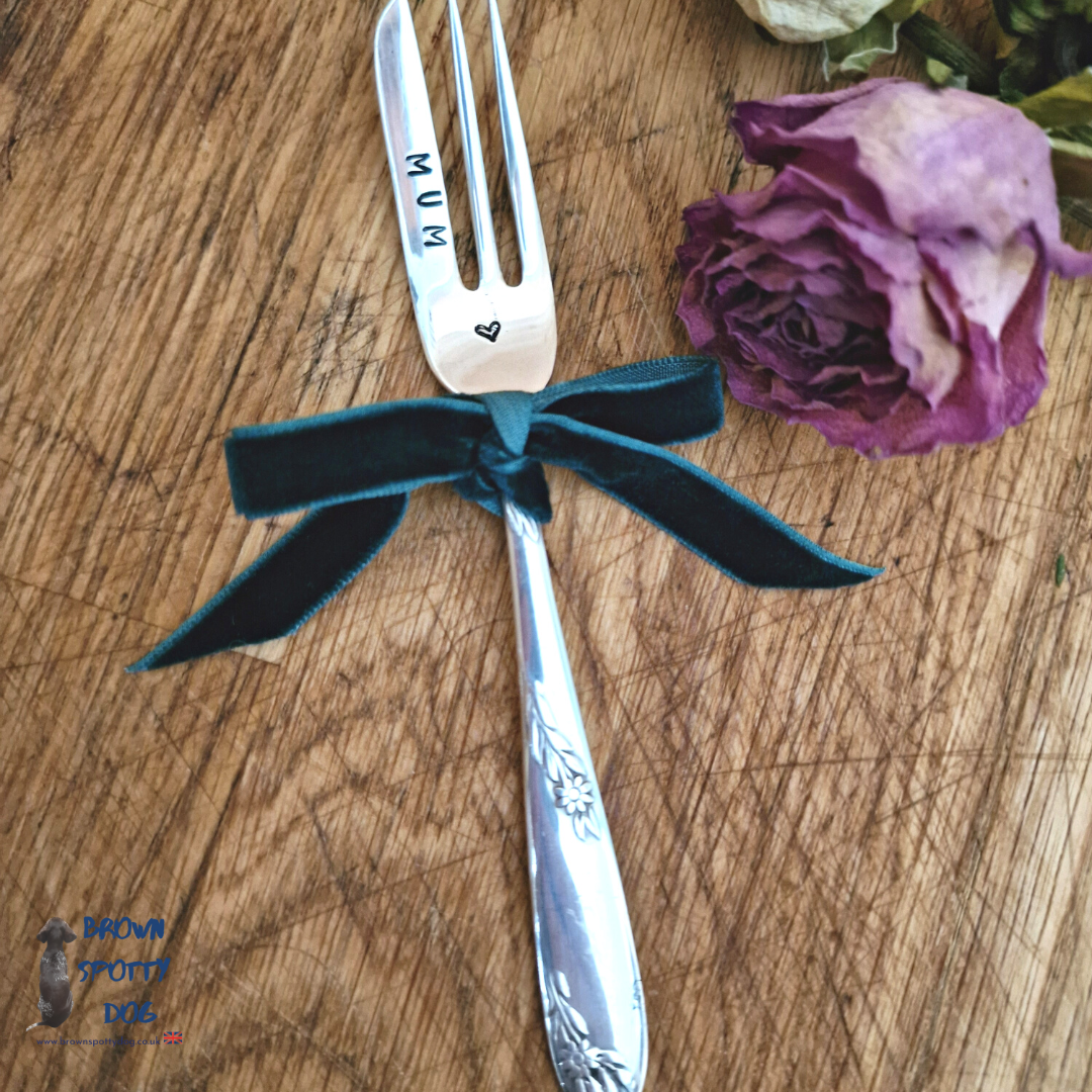 Personalise Your Own Cake Fork - 3 Tines