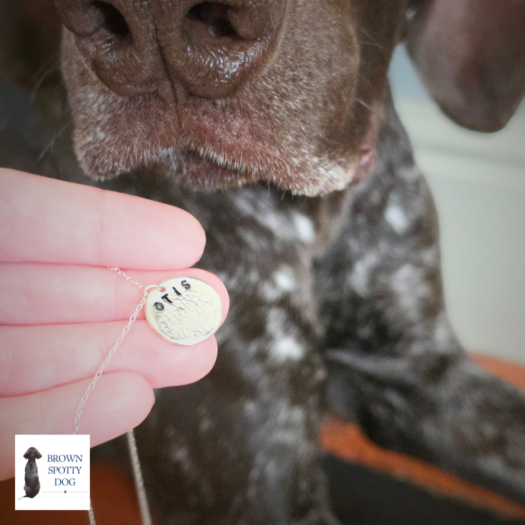 Silver Imprint Necklace