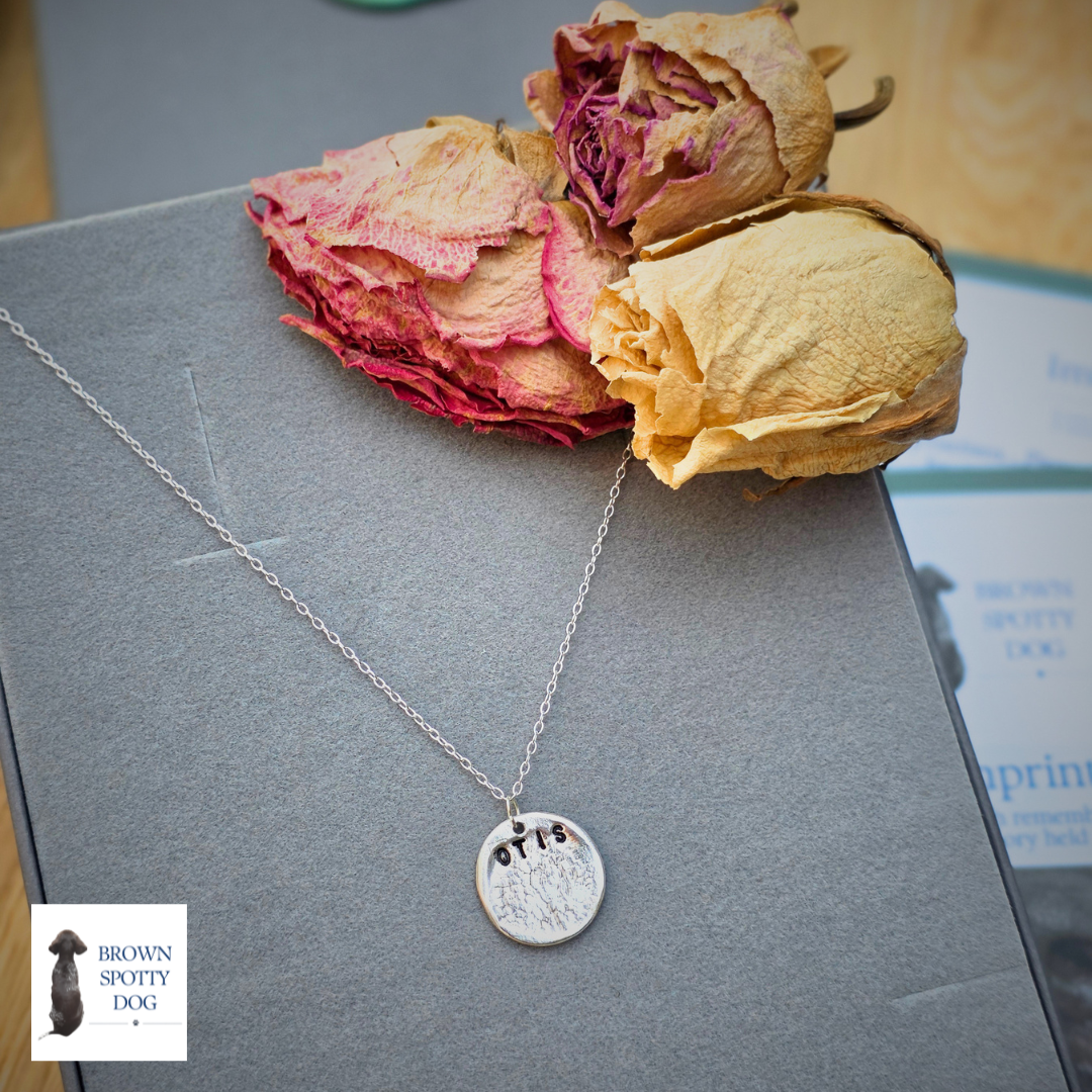 Silver Imprint Necklace
