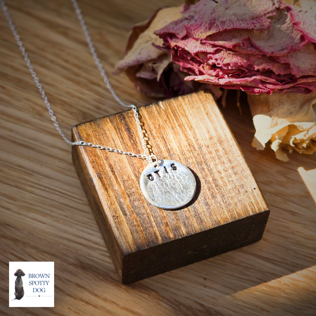 Silver Imprint Necklace