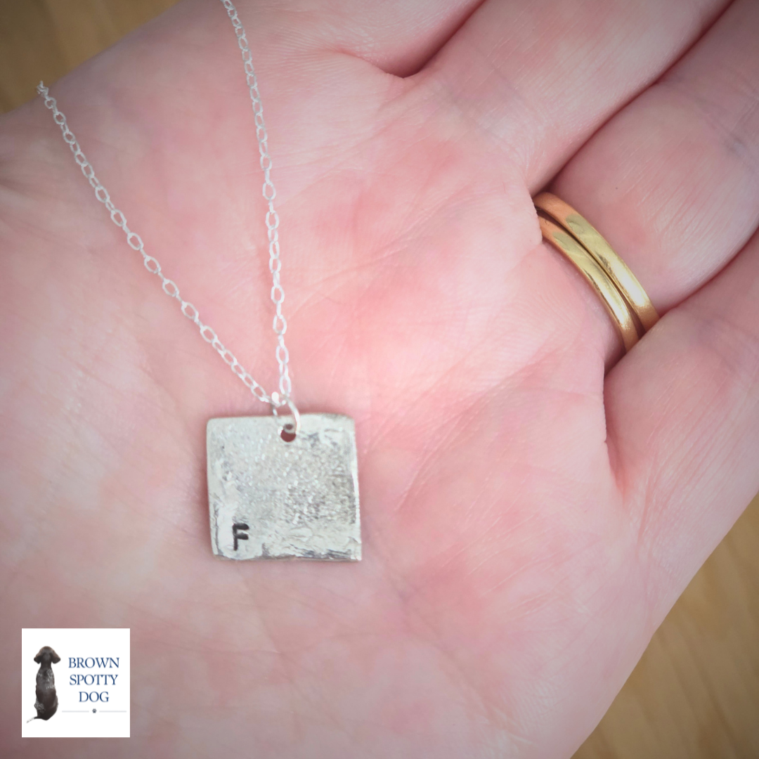 Silver Imprint Necklace