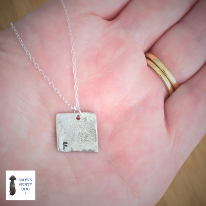 Silver Imprint Necklace