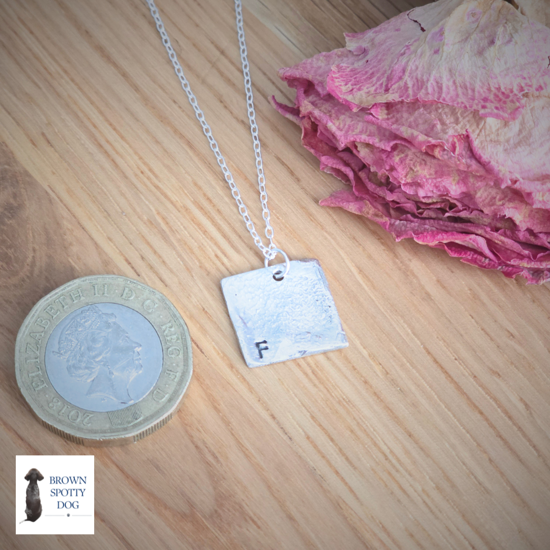 Silver Imprint Necklace
