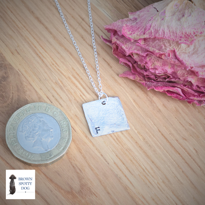 Silver Imprint Necklace