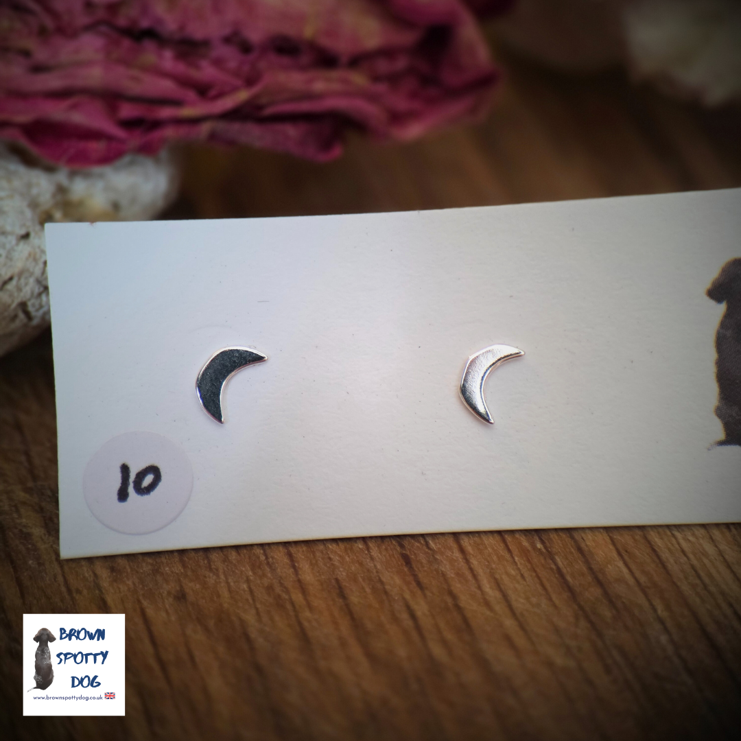 £10 Recycled Silver .925 Stud Earrings