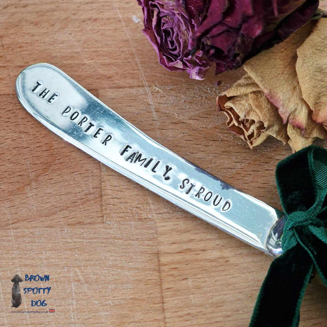 Personalise Your Own Butter Knife