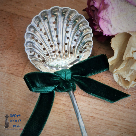 Small Vintage Silver Plate Sugar Sifter