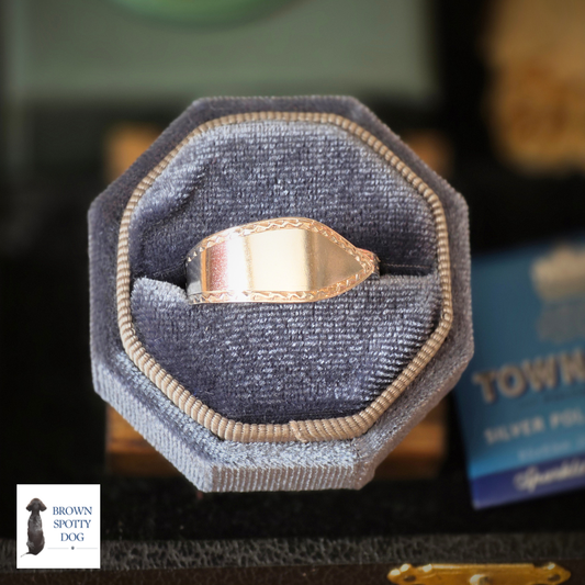 Exeter 1880 Antique Silver Spoon Ring, complete with Change of Use Certification - A1192