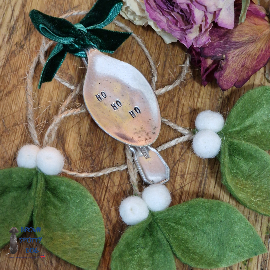 Wool Felt Christmas Mistletoe decorations