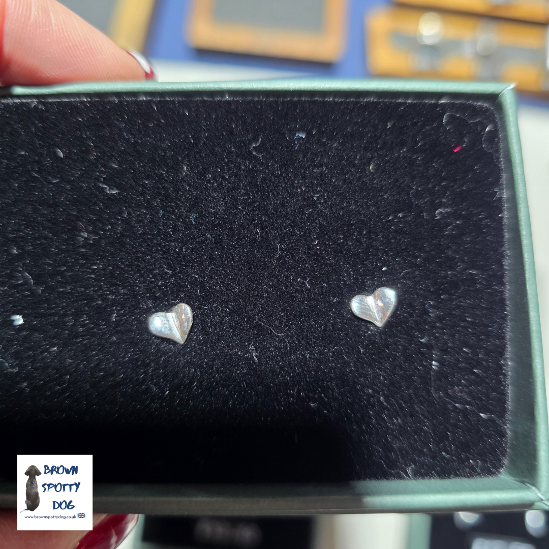 £12.50 Recycled Silver .925 Stud Earrings