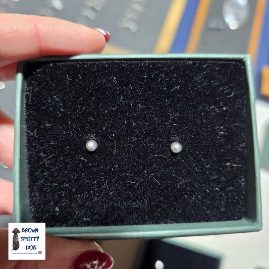 £12.50 Recycled Silver .925 Stud Earrings