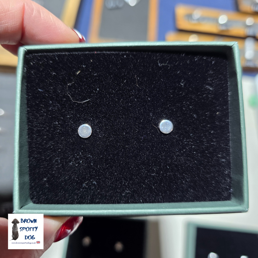 £12.50 Recycled Silver .925 Stud Earrings