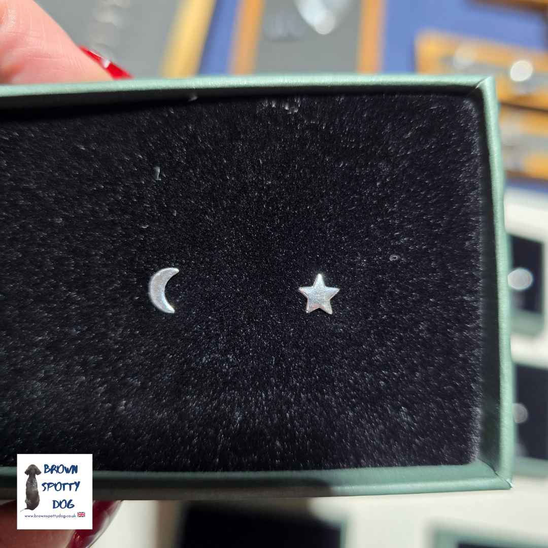 £12.50 Recycled Silver .925 Stud Earrings