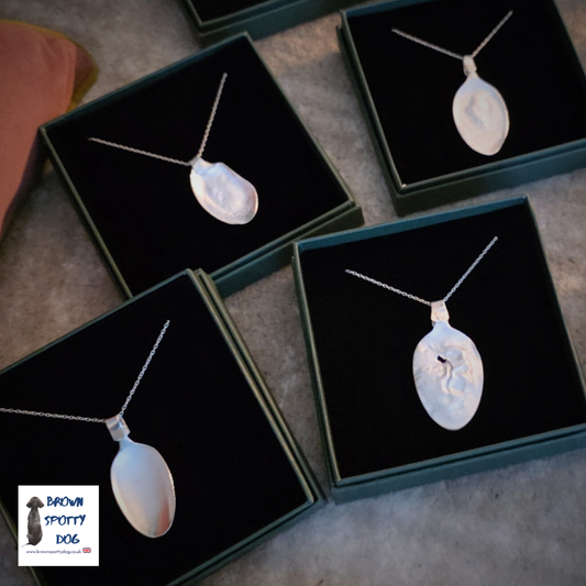 £30 Reticulated Silver Necklace