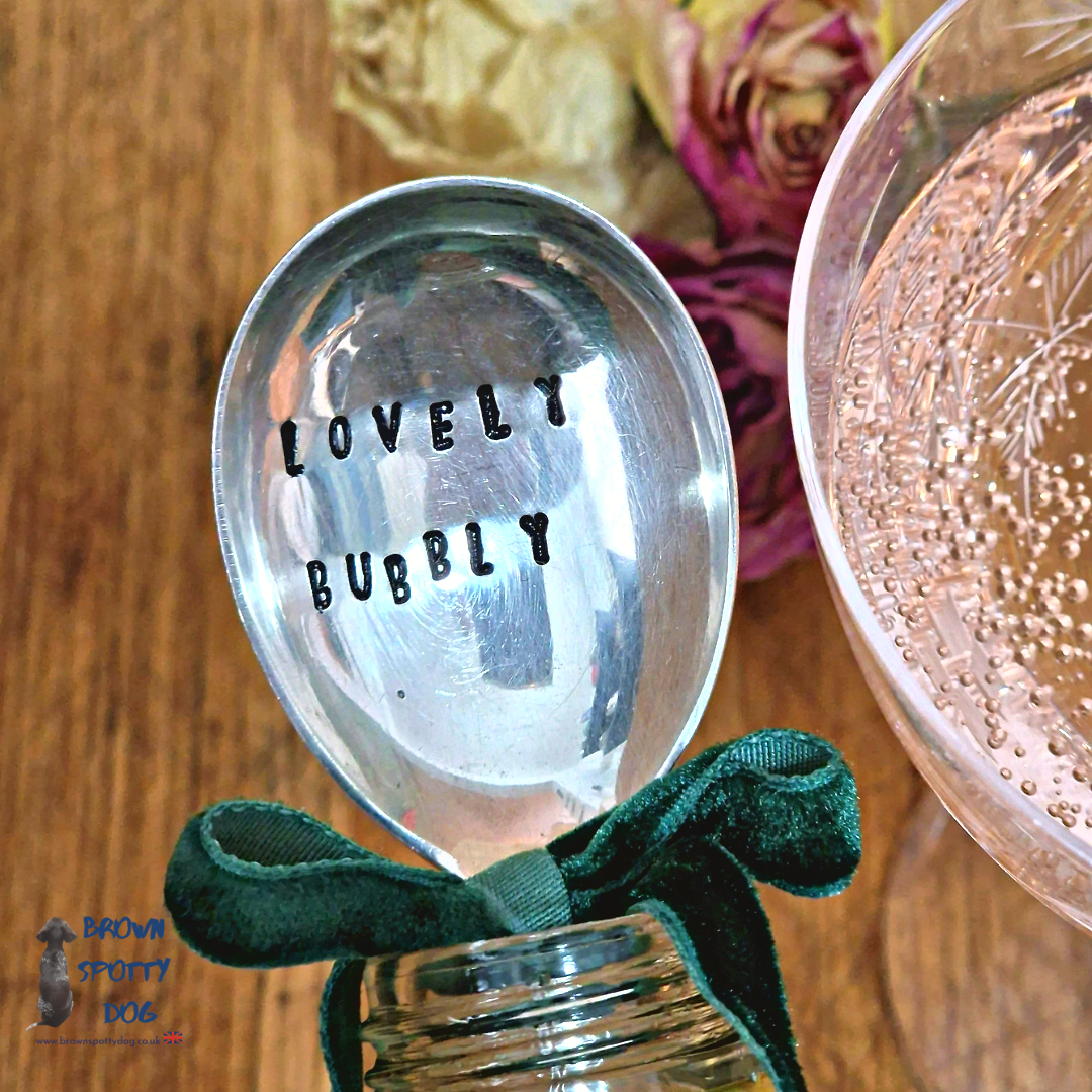 'Lovely Bubbly' Prosecco Spoon